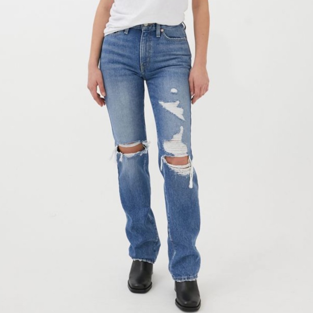 BDG Urban Outfitters Distressed Jeans Medium Wash